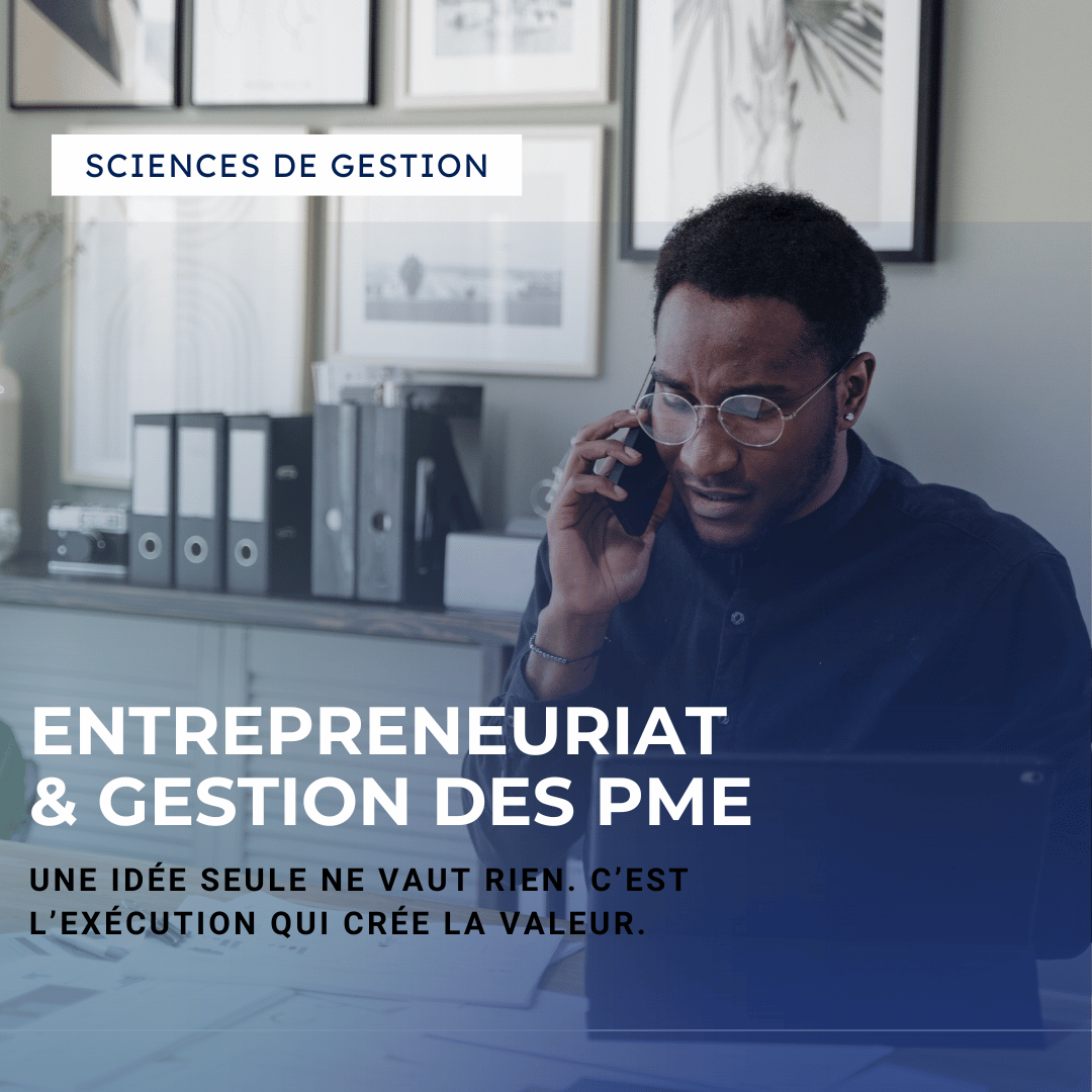 Entrepreneuriat & Gestion des PME